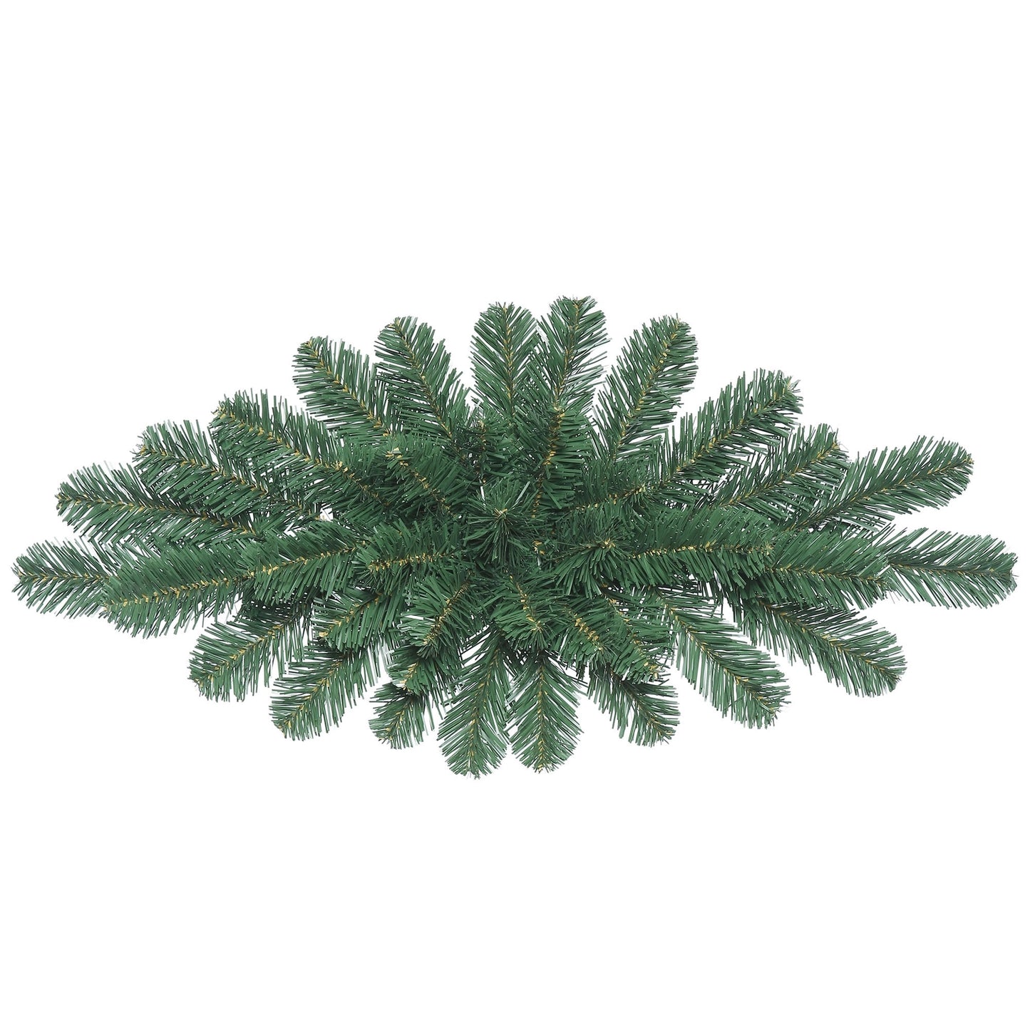 30-inch unlit artificial Oregon fir swag with lifelike evergreen foliage