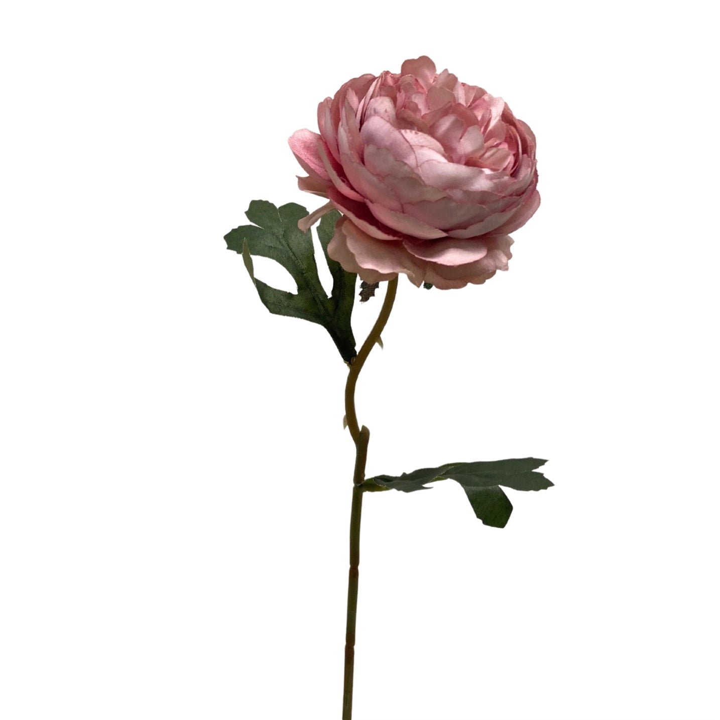 14.5-inch red artificial peony pick with realistic lifelike bloom