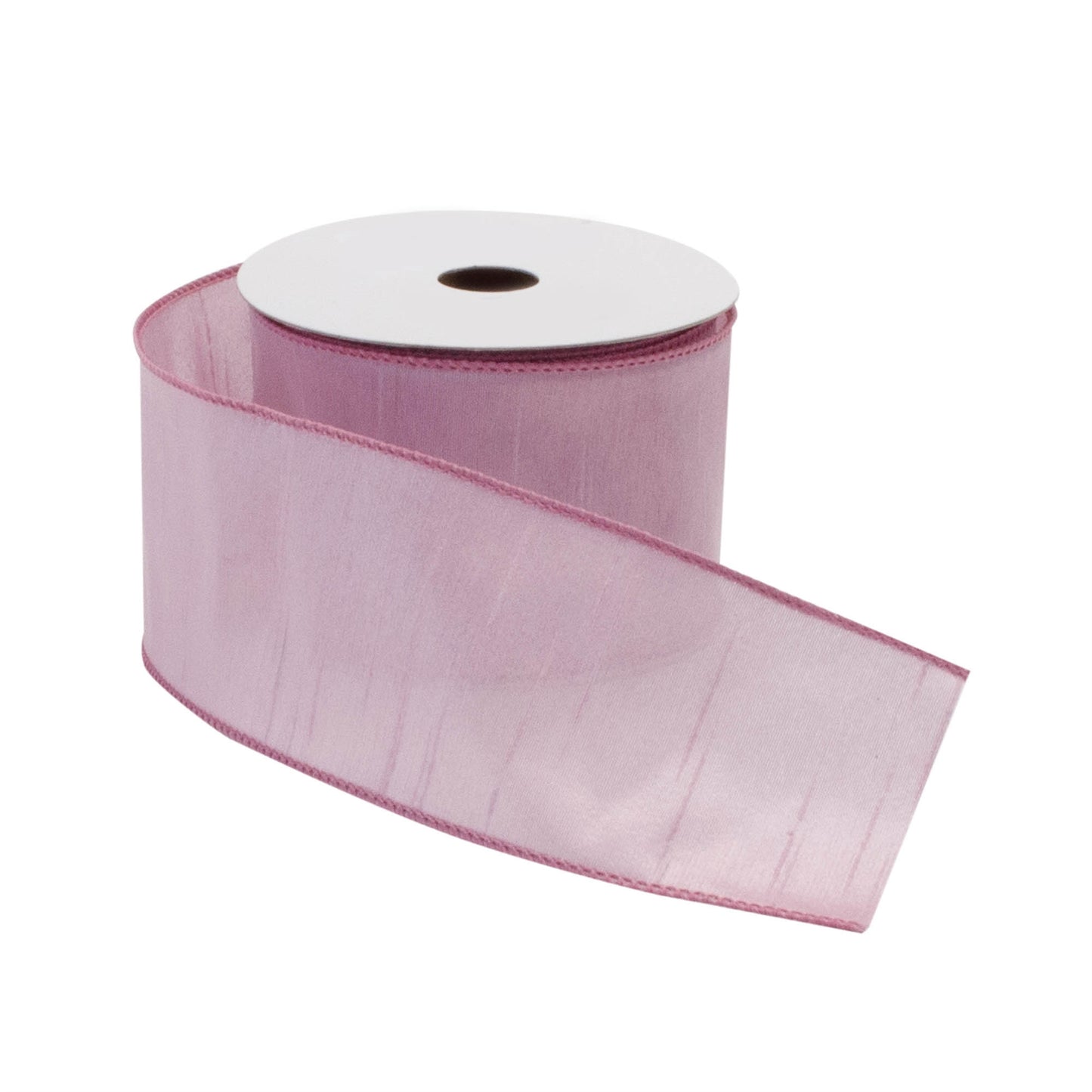 Blush pink wired ribbon set of 2 – 2.5″ × 10 Yds each, soft pastel holiday ribbon for wreaths, bows, and seasonal décor | RRO Home