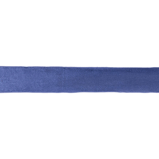 Blue wired ribbon set of 2 – 2.5″ × 10 yards each, soft polyester with wired edges for shaping | RRO Home