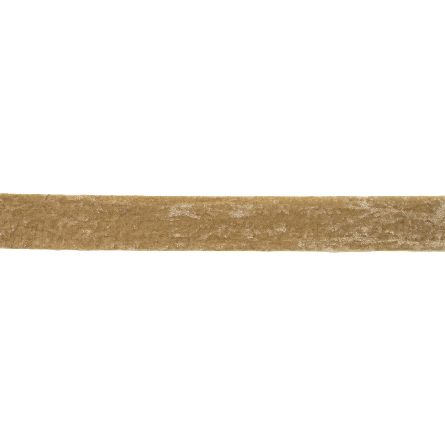 Fringed velvet ribbon dark beige – 2" x 10 yds with raw-edge fringe ribbon | RRO Home
