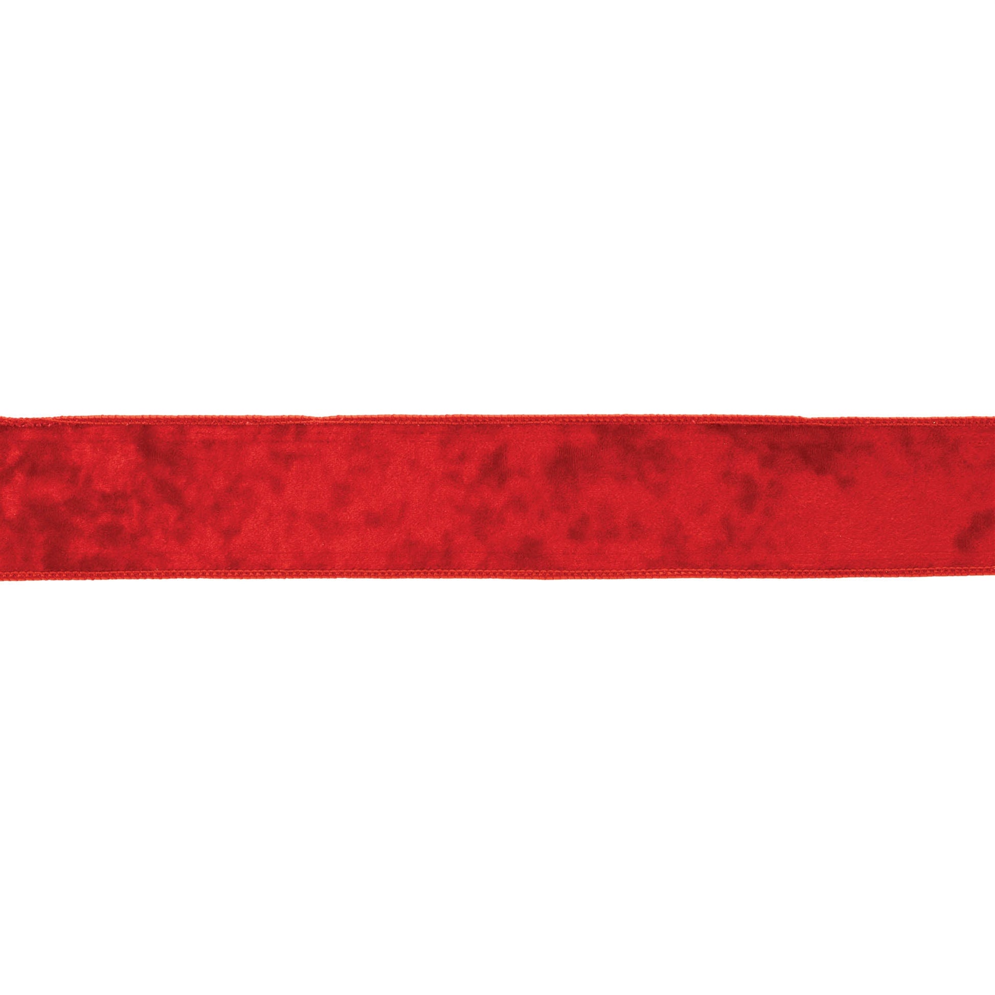 Red wired ribbon – 2.5" x 10 yds, vibrant red polyester with wired edges | RRO Home
