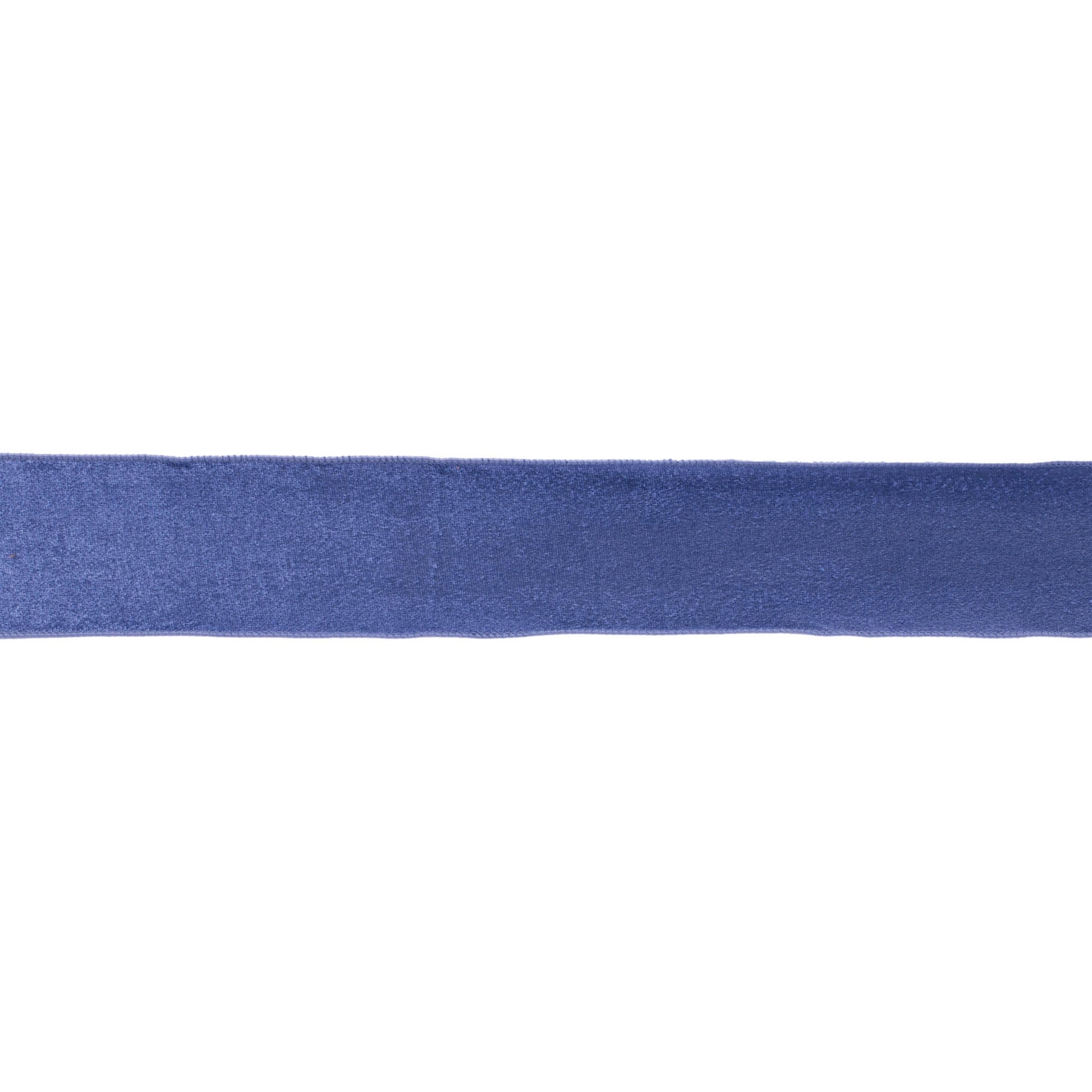 Blue wired ribbon set of 2 – 2.5″ × 10 yards each, soft polyester with wired edges for shaping | RRO Home
