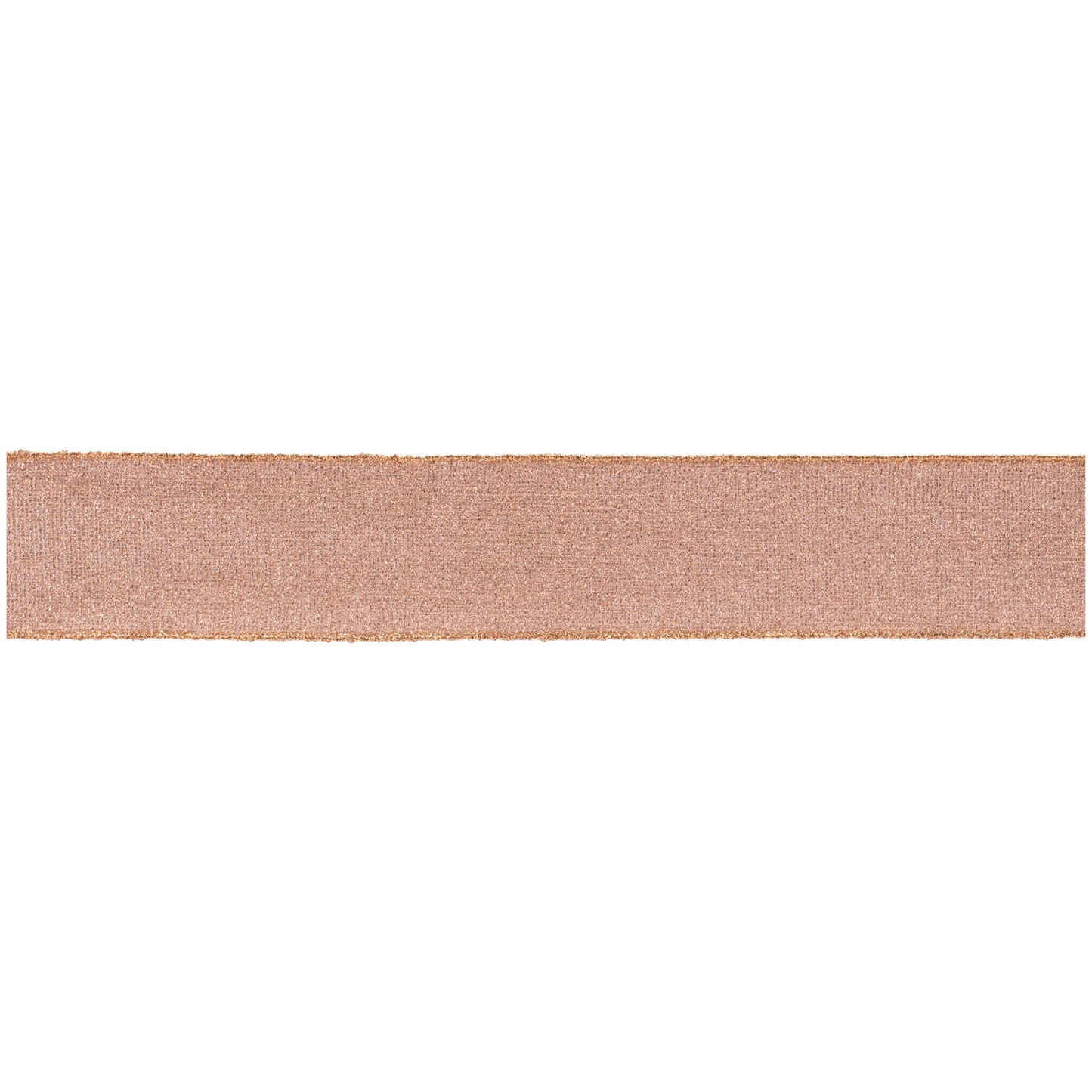 Pink shimmer wired ribbon set of 2 – soft pink with metallic accents, 2.5" x 10 yds each | RRO Home
