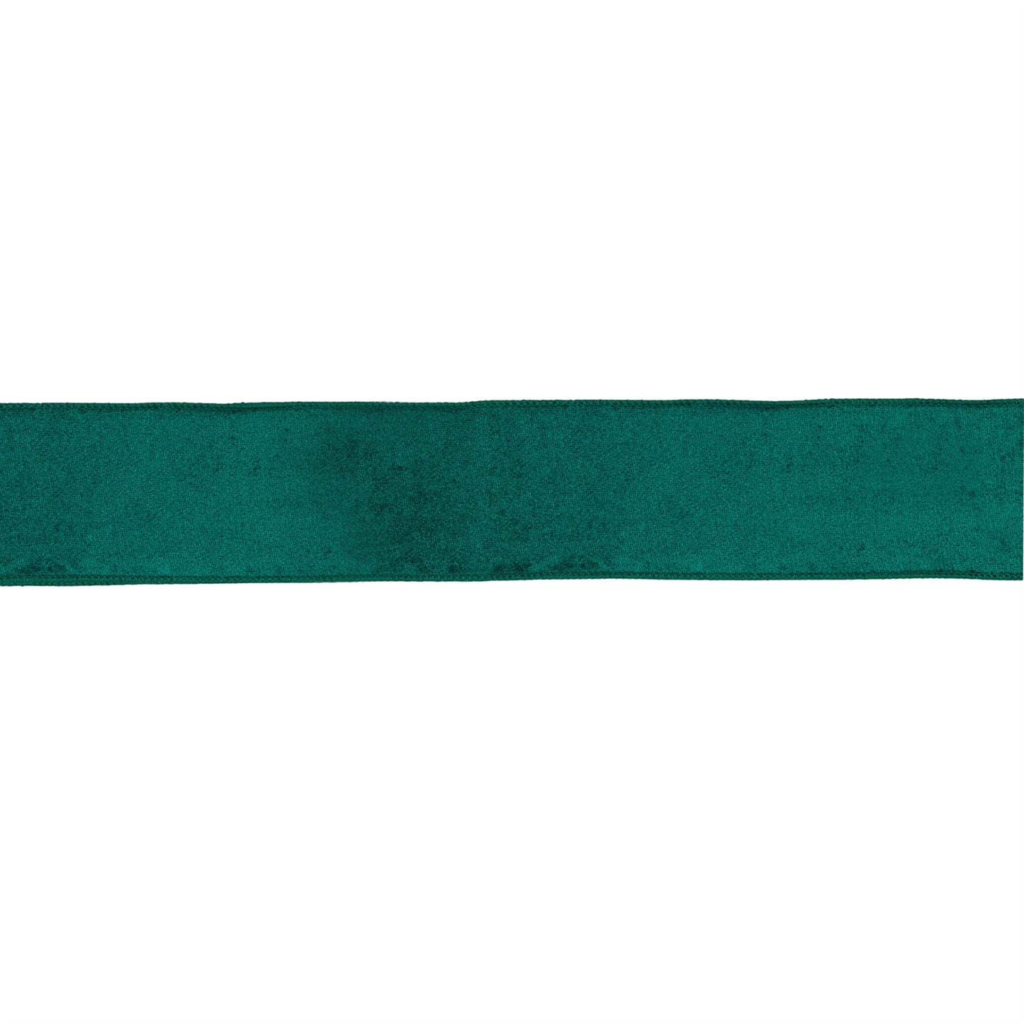 Teal blue wired ribbon roll, 2.5″ wide × 10 yards with wired edges—perfect for shaping bows, wreaths, and holiday décor
