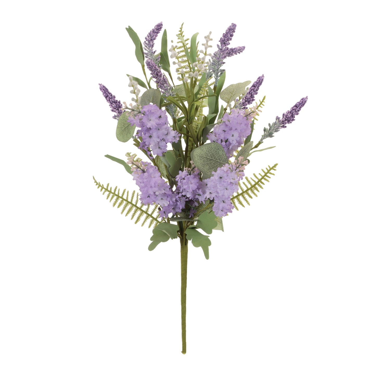 Realistic faux lavender bush 22.5 inch for home decor