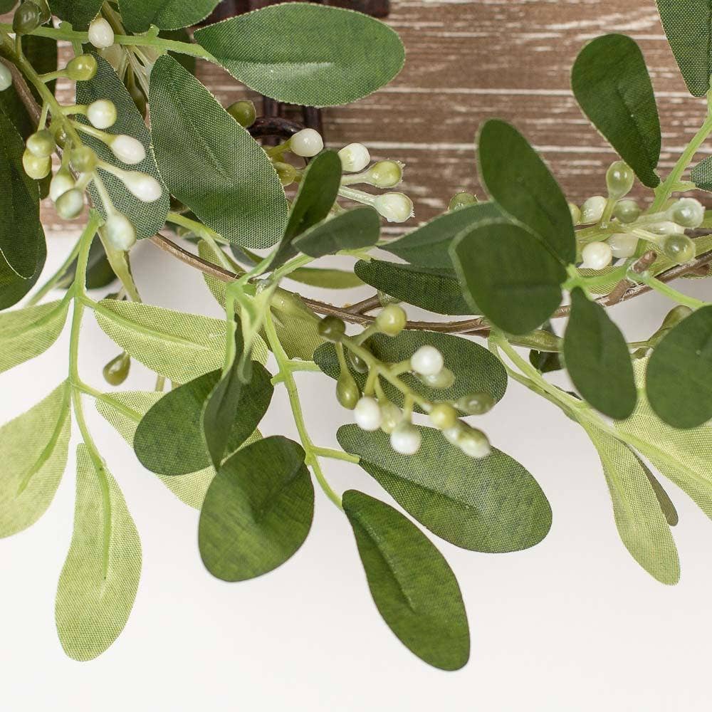 Faux Tea Olive Greenery - Select Garlands or Branch Stems | RRO Home